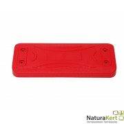 Közterületi alubetétes laphinta, színes